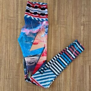Niyama Sol Burning Man barefoot leggings (rare find)